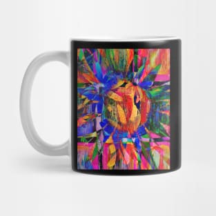 Kaleidoscope of Colors,  Abstract Flower Mug